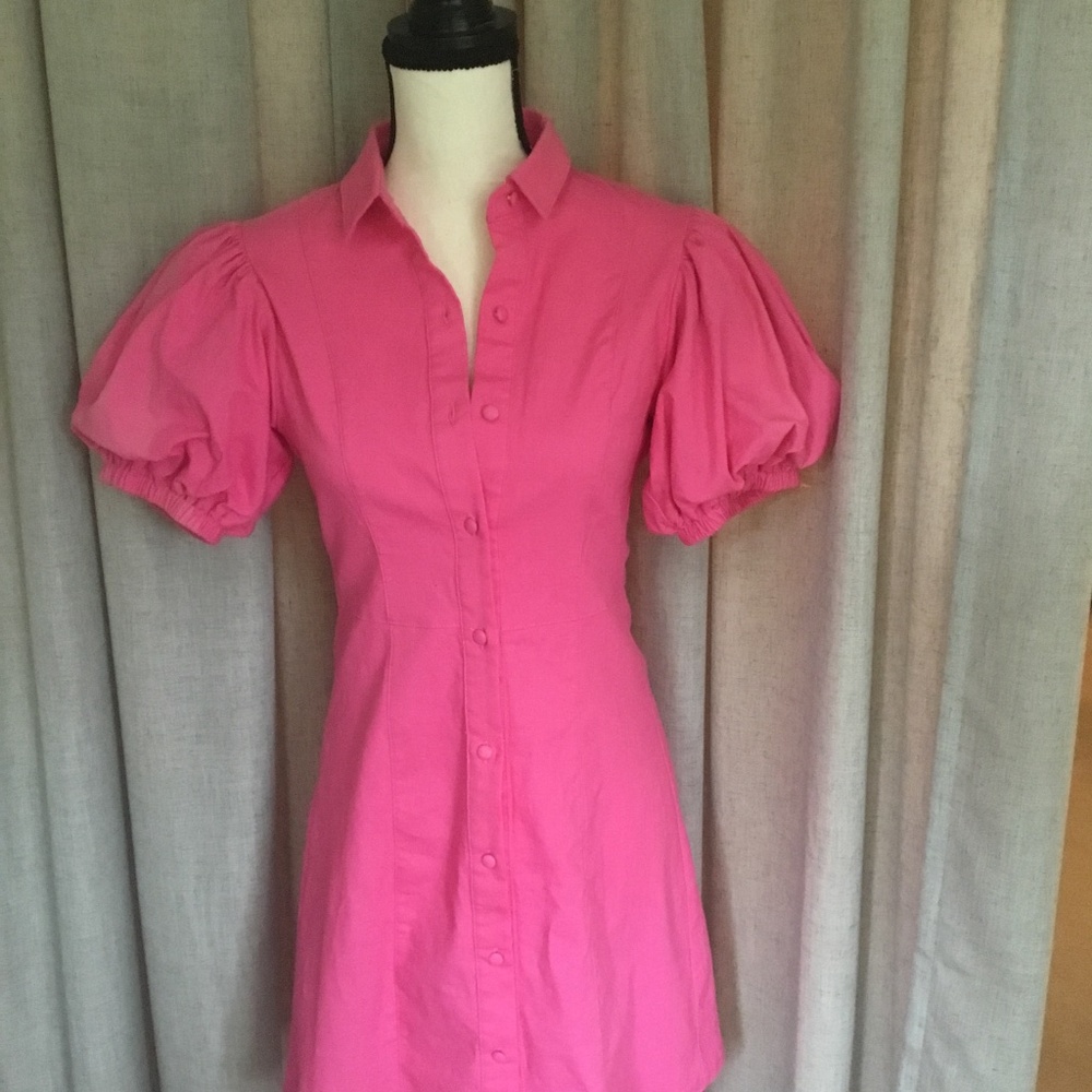 Pink THML mini dress